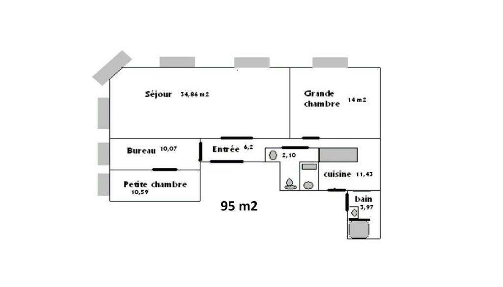 Les 7 Balcons, Comedie-Gare, Parking, Spacieux Lumineux Appt Haussmannien Montpellier Exterior foto
